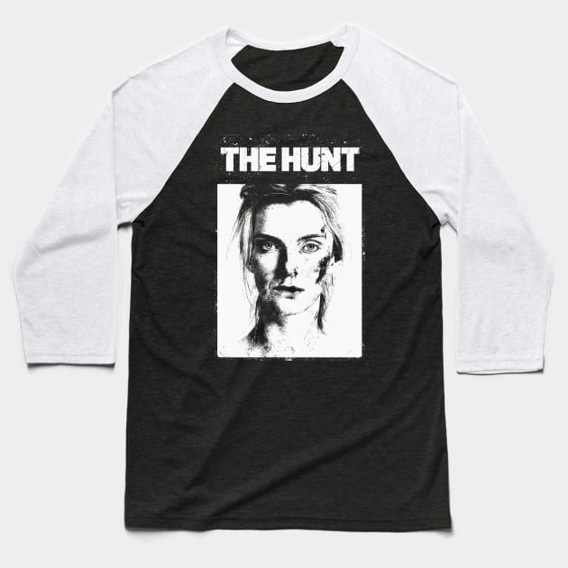 The Hunt (Weiß) Baseball T-Shirt by amon_tees